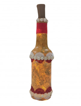 Decorative Glass Bottle MK-0004